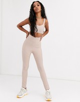 Thumbnail for your product : Sixth June high waist leggings in bandage co-ord