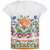 Thumbnail for your product : Dolce & Gabbana Dolce & GabbanaGirls Maiolica Cotton Top