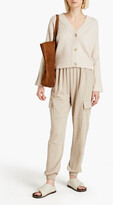 Thumbnail for your product : N.Peal Embellished cashmere cardigan