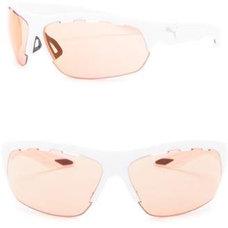 Puma Exolite 60mm Wrap Sunglasses