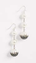 Thumbnail for your product : Lulu Frost Paloma Triple Drop Earrings
