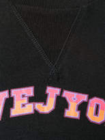 Thumbnail for your product : Sjyp logo print T-shirt dress