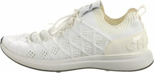 Pre-owned Chanel Women's White Sneakers & Athletic Shoes