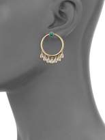 Thumbnail for your product : Jules Smith Designs Calypso Crystal Hoops