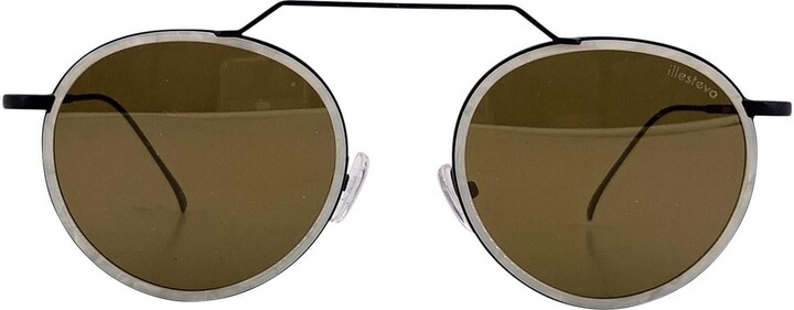 1stDibs Illesteva Black Unisex Sunglasses Wynwood Ace 51/20 145 Mm Boxed