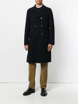 Thumbnail for your product : Massimo Alba flap pockets double-breasted coat