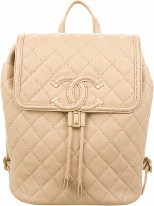 Chanel CC Filigree Backpack ShopStyle