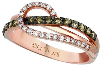 LeVian Chocolatier 14K Strawberry Gold 0.47 Ct. Tw. Diamond Ring