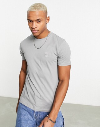 BOSS by Hugo Boss BOSS Orange Tales relaxed fit T-shirt in gray - ShopStyle