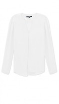 Thumbnail for your product : Tibi Silk Long Sleeve Blouse