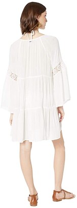 O'Neill Saltwater Solids Bell Sleeve Dress Cover-Up
