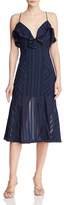 Thumbnail for your product : Finders Keepers Soraya Tonal-Stripe Dress