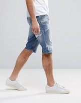 Thumbnail for your product : Diesel Krowshort Distressed Denim Shorts