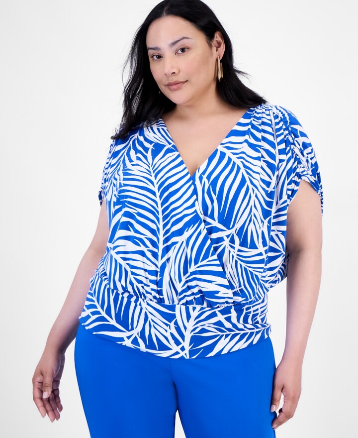 Clothing Macys Womens Plus Tops INC International Concepts Women's
