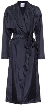 Agnona Silk trench coat