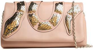 RED Valentino Sin Smooth-leather Clutch