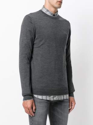 Eleventy round neck sweatshirt