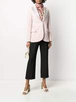 Thumbnail for your product : Blumarine Studded Oversized Collar Blazer