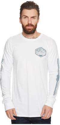 Hurley Framework Long Sleeve Tee Men's T Shirt