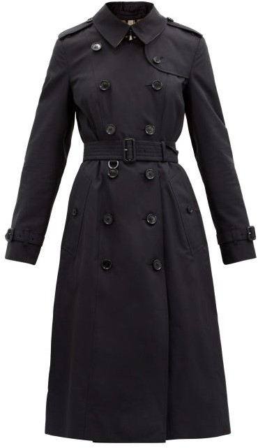 burberry navy wool coat