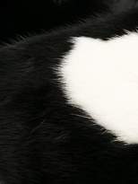 Thumbnail for your product : Moncler logo detail fur stole