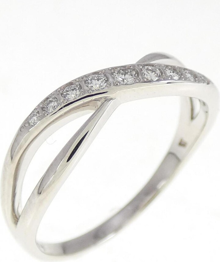 Vendome Aoyama Platinum Band Ring (Pre-Owned)