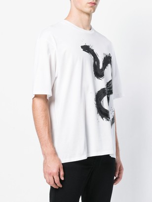 Roberto Cavalli snake print T-shirt