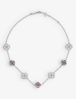 Thumbnail for your product : Chopard Women's Imperiale 18ct White-Gold And Amethyst Necklace