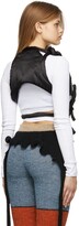 Thumbnail for your product : Ottolinger Black Silk Harness Pouch