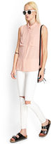 Thumbnail for your product : Forever 21 Buttoned Pocket Shirt