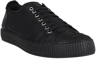 Car Shoe Black Leather Sneakers