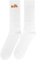 Thumbnail for your product : Palm Angels White Bear Socks