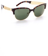 Thumbnail for your product : Tory Burch Rimless Bottom Sunglasses