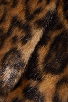 Nili Lotan Sedella Leopard-print Faux Fur Coat - Leopard print
