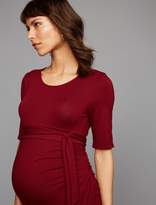 Thumbnail for your product : Isabella Oliver Wickham Ruched Maternity Dress