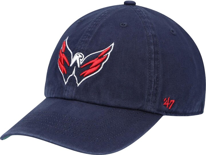 47 Blue Washington Capitals Vintage Classic Franchise Fitted Hat
