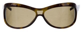 Bottega Veneta Polarized Shield Sunglasses