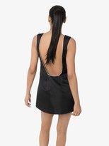 Thumbnail for your product : Area Square Neck Backless Mini Dress