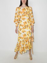 Thumbnail for your product : Peony Swimwear Citrus Print Midi Dress