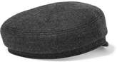 Thumbnail for your product : Isabel Marant Evie Wool-blend Felt Cap - Charcoal