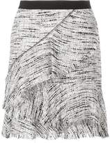 Thumbnail for your product : Karl Lagerfeld Paris Boucle Skirt W/Ruffles