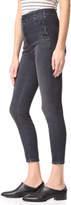 Thumbnail for your product : J Brand Natasha Cropped Sky High Skinny Jeans