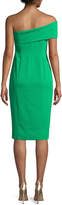 Thumbnail for your product : Jay Godfrey Surrey One-Shoulder Crepe Dress