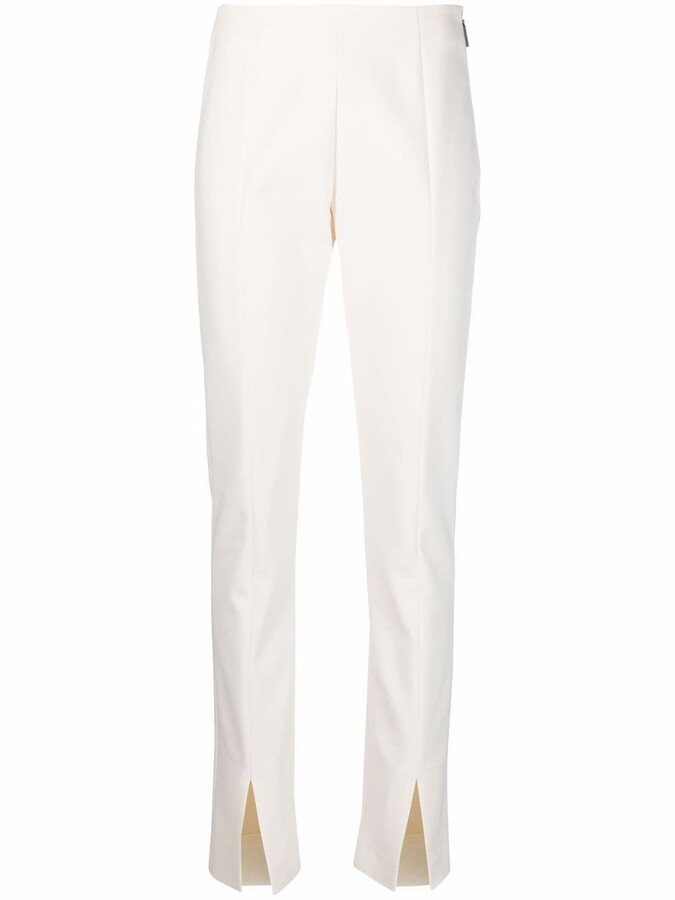 Womens Slim Fit White Pants | Shop the world's largest collection of 