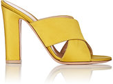 Thumbnail for your product : Gianvito Rossi Women's Satin Crisscross-Strap Mules