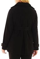 Thumbnail for your product : JCPenney Worthington® Short Belted Trench Coat - Plus