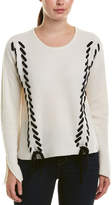 Thumbnail for your product : Design History Cashmere Lace-Up Sweater