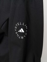 Thumbnail for your product : adidas by Stella McCartney Logo-Print Panelled Sweatshirt