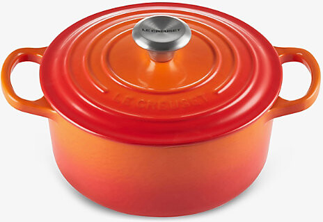 Le Creuset Deep Teal Signature Round Cast-Iron Casserole Dish 20cm 20cm