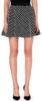 Thumbnail for your product : Sandro Jet polka dot short skirt
